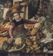 Pieter Aertsen Museums national market woman at the Gemusestand Germany oil painting reproduction